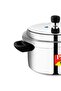 Deluxe Popular Pressure Cooker With Lid, Precision Weight Valve Silver 5Liters - 4
