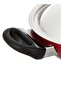 Classic. Flat Bottom Kadai Red 28cm - 4