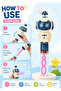 Kids Zone Robot Bubble Wand Set Spinning Propeller for Kids 3 Plus 3 Pcs Assorted - 5