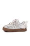 Silver Bow Detailed Lightweight Girls' Shoes 26Y819 P - 2