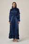 Women's Organza Dress Navy Blue 31363
