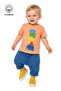 Graphic Printed Casual Short Sleeve Summer Baby Boy T-Shirt
