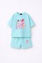 Kpop Demon Hunters Huntrix Zoey Rumi Mira Printed Oversize 100% Cotton T-Shirt Shorts Kids Set