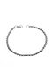Silver Color Interlocking Albanian Elevator Unisex Men's Steel Bracelet - 2804 - 5