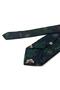 Green Beige Floral Pattern Classic Tie with Handkerchief Kk13712 - 5