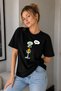 Spongebob Squidward Funny Spongebob Printed Unisex 100% Cotton Oversize T-Shirt Loose Fit Plus Size - 2