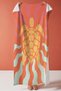 Sea Turtle Tropical Beach Towel-Marine Resort Orange Coral Quick Dry Microfiber Towel - 2