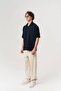 Mach Basic Short Sleeve Tencel Fabric Oversize Shirt - 5