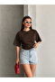 Women's Ruched Sleeved Bluz