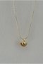 Special Series Half Sun Figure Xp Gold Color Necklace - 2