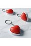 Set of 3 Movable Stress Keychains and Bag Ornaments - Antistress Accessory with Movable Joints (Crocodile-Heart-Cheese) - 2