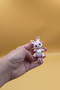 Fancy Tail Series Cute Rabbit Figured Movable Keychain (9cm) - Bag Ornament Charm - 5