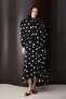 Polka Dot Shirt Black 2836 - 3