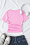 Chapter Piece Embroidered Blouse with Drawstring - 2