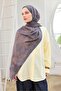 Urban Hours Shawl Pattern Blue Gray Mayda Shawl - 2