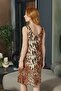 Double Strap Pocket Detail Nightgown Cossybyaqua 26669-40 - 2