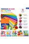A4 Multicolor Paper 100 Sheets, 80 GSM Double-Sided Colored Paper for Printing, Arts & Crafts, 10 Assorted Colours - 6