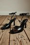 Women's Rope Tie Detailed Medium Heeled Asymmetrical Cut Suede Shoes Daily Comfortable Modern Stylish Comfortable