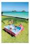 2.2m x 1.5m x 0.6m Pink Rectangular Metal Frame Above Ground Pool – Ages 6+ - 6