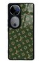 Vivo V40 Green Lv Design Glossy Phone Case