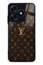 Tecno Spark 10 Brown Gold Lv Design Glossy Phone Case