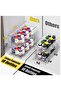 2 Tier Storage Organizer, 2 Pack Clear Under Sink Organizers Vanity Counter Storage Container - 4