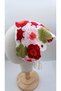 Crochet Knitted Bandana with Floral Motifs - 2
