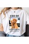 Ceo of Overthinking Printed Unisex Oversize T-Shirt