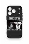 iPhone 17 Pro Compatible Ataturk Eyes Patterned Silicone Case - 2