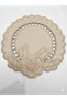 2 Pieces of Double-Sided Usable Faux Leather Embroidered American Service Plate Mat and Coaster - 4