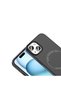 iPhone 15 Compatible Case Magsafe Supported Elio Hard Pc Cover - Black - T42721 - 3