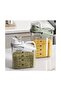 3Pcs Cereal Containers Set | Premium Quality 2.8L / 2.8KG Capacity Airtight Food Storage Container - 2