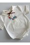 Handmade 100% Cotton Cute Car Embroidery Party Baby Shirt - 5