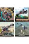 Remote Controlled Airplane RC 0712 2.4GHz Quadcopter Fighter Toy Plane with LED Lights, USB Charging – RTF for Kids, Adults & Beginners (80m Range) (Assorted) - 7