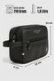 U.S. Polo Assn 26039 Men's Hand Portfolio Handbag Clutch Bag Shaving Bag Black - 6