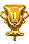 Foil Balloon Trophy Model 65 cm 25 Inch Birthday Party Celebration Decoration Ornament - 3