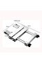 Portable Folding Camping Stool Lightweight Aluminum Outdoor Fishing Stool Foldable Travel Seat - 3