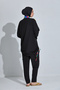 Sport Lycra Full Covered Hijab Swimsuit 6487 Black14 - 4