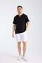 Short Sleeve Crew Neck Black Tshirt