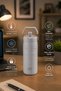 H2O 480 ml Stainless Steel Thermos Flask with Locking Straw Lid Bpa Free 6 Hours Hot & Cold Preservation - 4