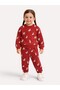 Girls All-Over Print Sweatshirt & Jogger Co-Ord Set