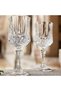 Cordial Glasses with Stem,Glasses | Port glasses | Crystal Shot glasses | Limoncello glasses (Set of 6) - 5