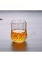 Diamond Glassware Set of 6, Premium Crystal Tumbler - 7oz Classic Tumblers for Beverages - Gift for Men, Dads, and Collectors - 7