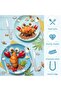 E-far 12-Piece Kids Silverware, Stainless Steel Toddler Utensils, Hammered Flatware (4 Forks, 4 Spoons, 4 Knives) - 3