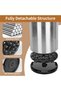 ® Utensil Holder 360°Rotating Kitchen Cutlery Holder 3-Compartment Stainless Steel