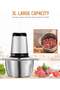 Electric Meat Grinder 3L – Multi-Function Stainless Steel Food Processor with 2-Speed Control for Meat, Vegetables, Fruits & Nuts - 7