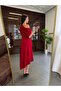 Boat Neck Dress - 2