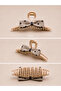 Light Brown Ribbon Design Clasp Buckle 1 Piece 13 cm - 2
