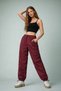 Parachute Pants with Elastic Waist and Legs