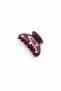Elegant floral acrylic bone hair clip